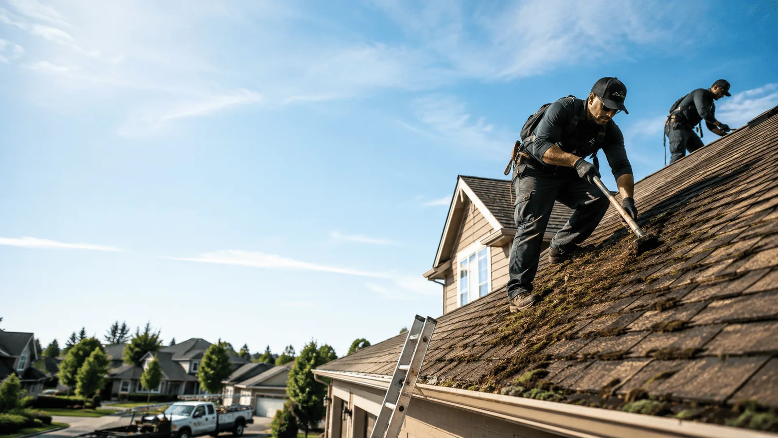 Roof Moss Removal in Belmore, OH near me